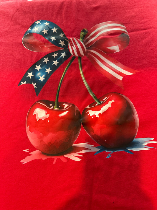 Patriotic Cherry T-Shirt